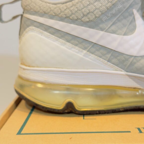 Nike Air Max TR1 18 Mens 12.5 Wolf Grey Training Shoes Sneakers Gym Running - Picture 3 of 16